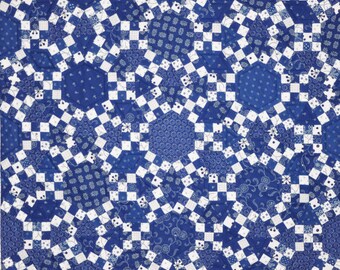 Ring Cycles Quilt (HARD COPY & .PDF ) by Lessa Siegele. Quilt Pattern. This quilt is truly lovely! Paper hard copy version. 2 Sew Textiles