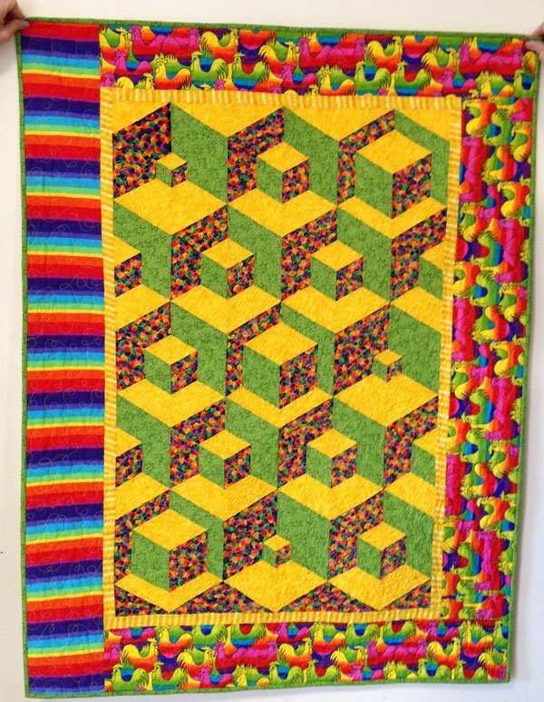 Little Boxes - Quilt Pattern - No Y Seams! - Easy Geometric