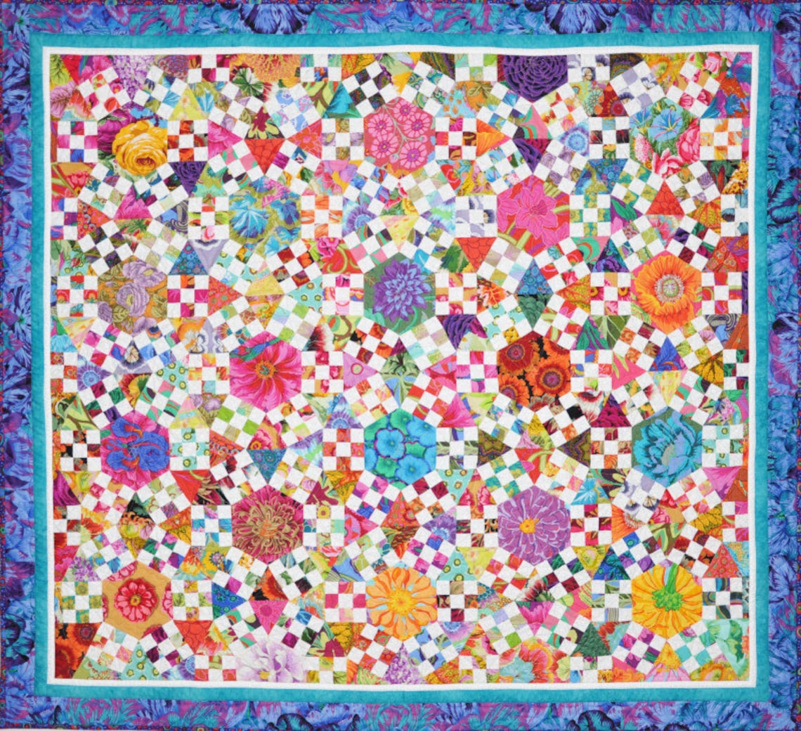 Ring Cycles Quilt by Lessa Siegele Quilt Pattern .PDF A Jacks Etsy