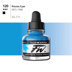 Acrylic Inks - Daler Rowney - FW Inks image 9