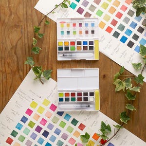 Derwent Inktense Paint Pan Sets - just like the pencils, only better. Great for fabric and paper image 6