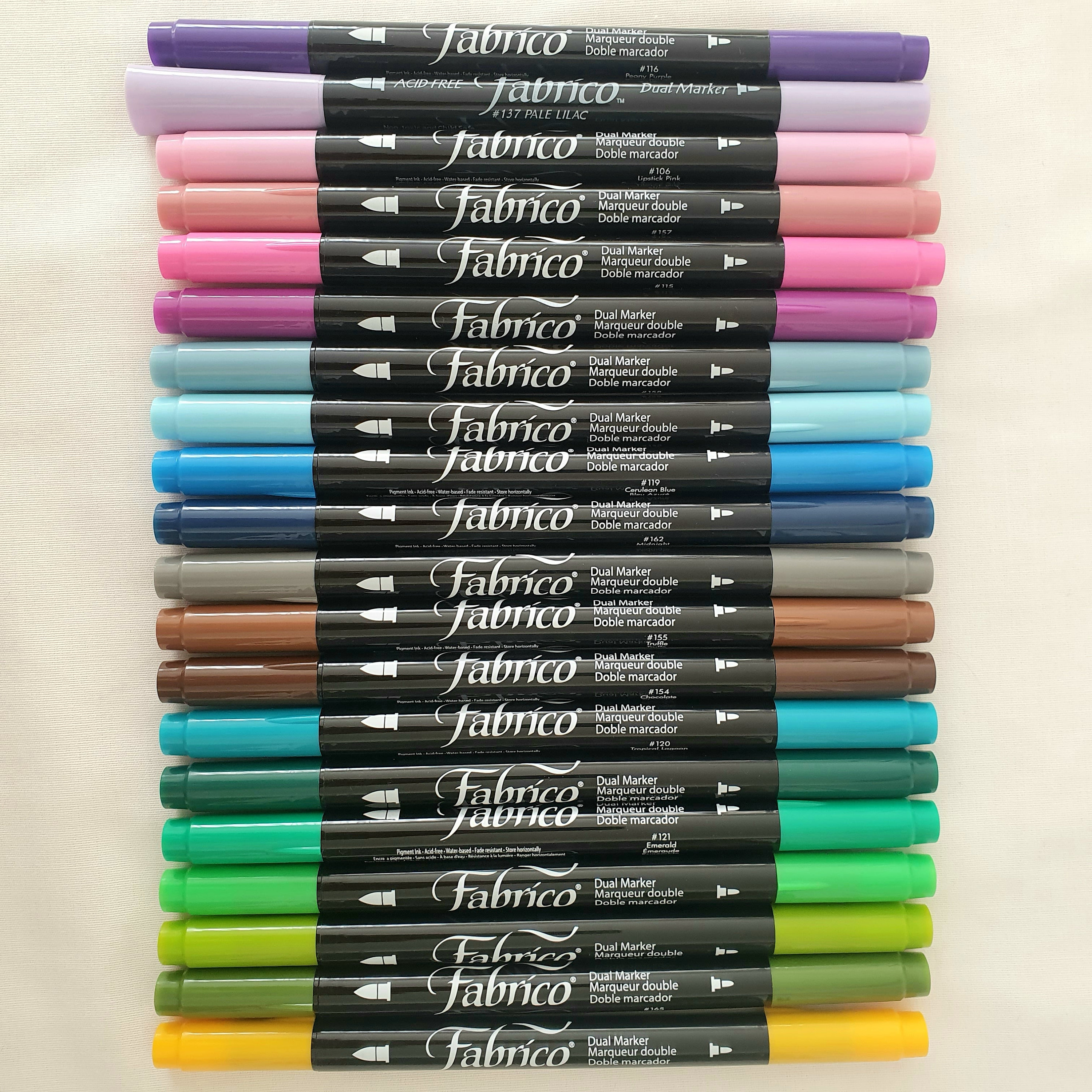 Acrylic Markers Arrtx 32 Colors Fine & Brush Dual Tips Permanent