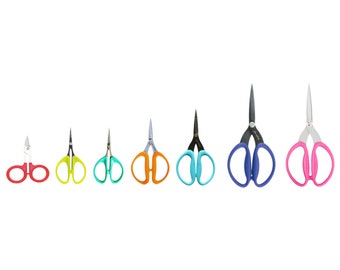 Karen Kay Buckley Perfect Scissors - Quilting and Sewing Industry preferred - Suitable for left and right handed use - pink purple green red