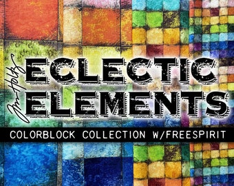 Colorblock MOSAIC by Tim Holtz - PWTH179-MULTI - per half metre