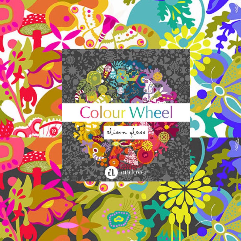 Alison Glass Color Wheel - Art Theory. Colours - Night / Day - Circle ...