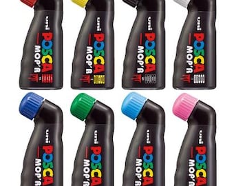 Posca Paint Pens - Applicator - MOPR - PCM22 - great for Graffitti artists - fine arts - gives good coverage and drippy effects