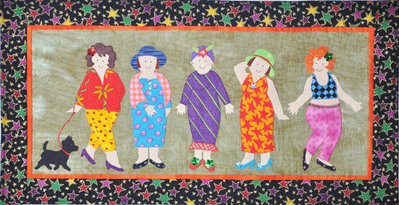 Bathing Beauties Quilt Pattern image 8