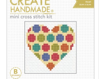 Stitchery Cross stitch kits - Heart, Panda, Owl - BWN120