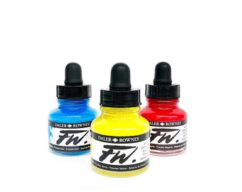 Acrylic Inks - Daler Rowney - FW Inks