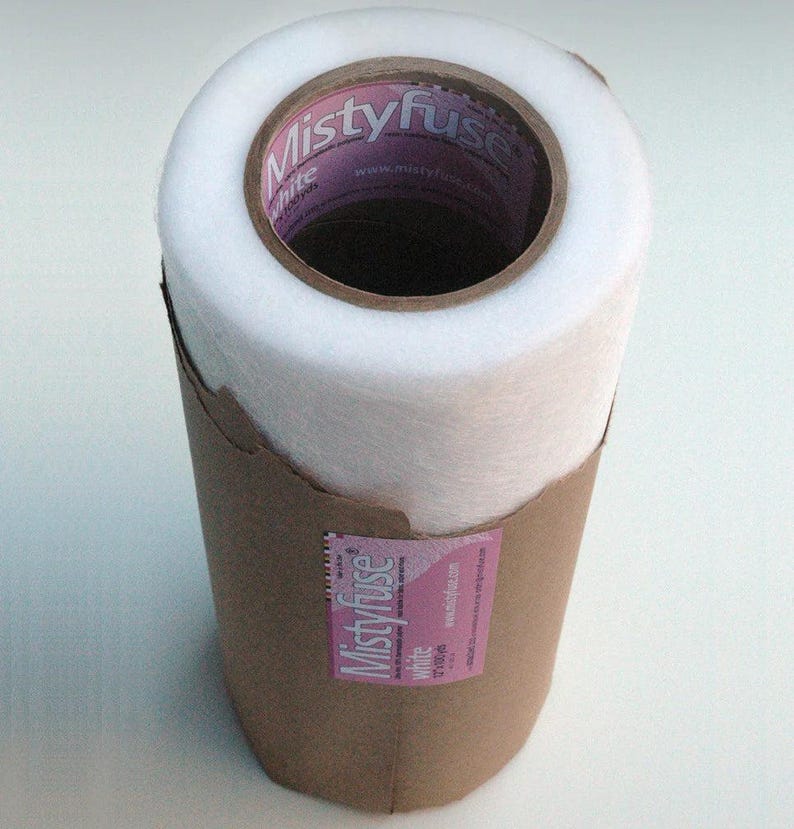 Misty Fuse sheer fusible web - iron on interfacing - for applique, collage and textile art - fine enough for sheer and silk fabrics image 6