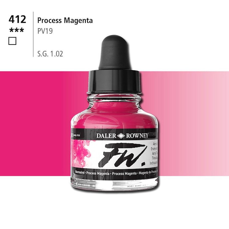 Acrylic Inks - Daler Rowney - FW Inks image 3