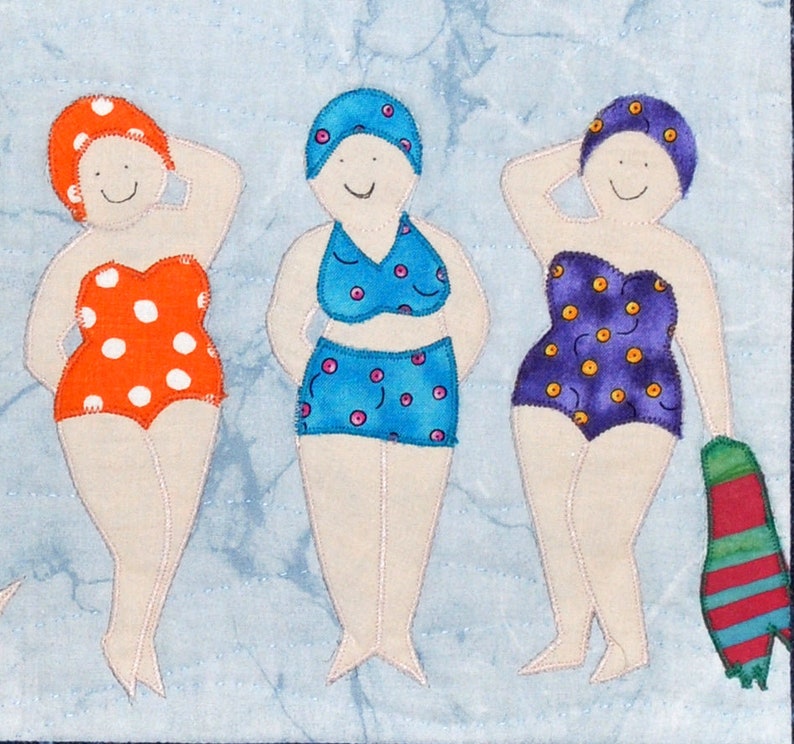 Bathing Beauties Quilt Pattern image 7