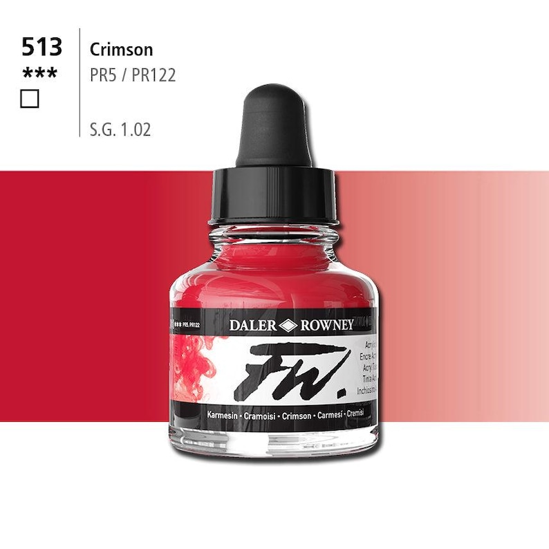 Acrylic Inks - Daler Rowney - FW Inks image 8