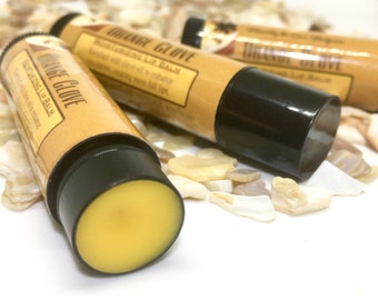 Orange and Clove Moisturizing Lip Balm