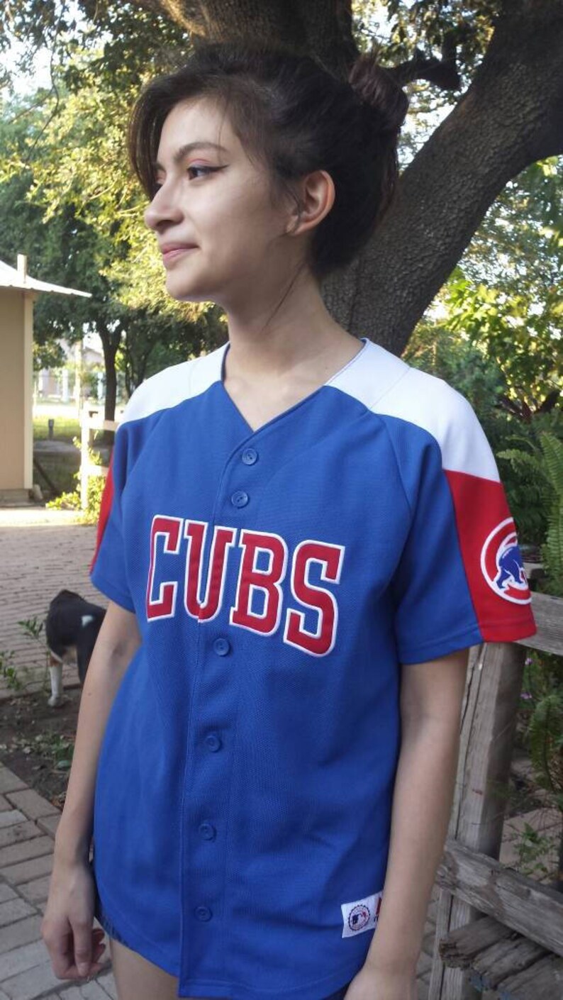 black and blue cubs jersey