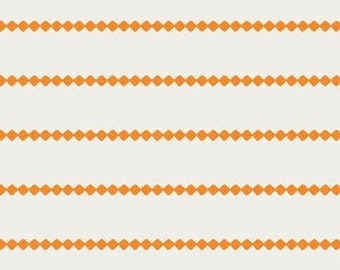 Seaside Stripes Tangerine, Orange Stripe Fabric, Orange, Summer, Summerside, Art Gallery Fabric, Quilting Cotton Fabric