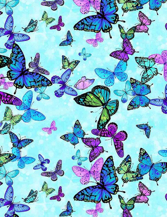 Butterfly fabric deals