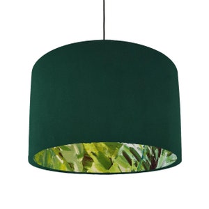 Green lampshade for ceiling deals