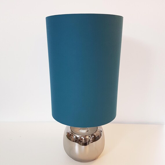 Aqua Blue Tall Thin Drum Lampshade 20cm 25cm 30cm 35cm 40cm 50cm Handmade S Lamps Umoonions Com Aqua Blue Tall Thin Drum Lampshade 20cm, Tall Skinny Drum Lampshade