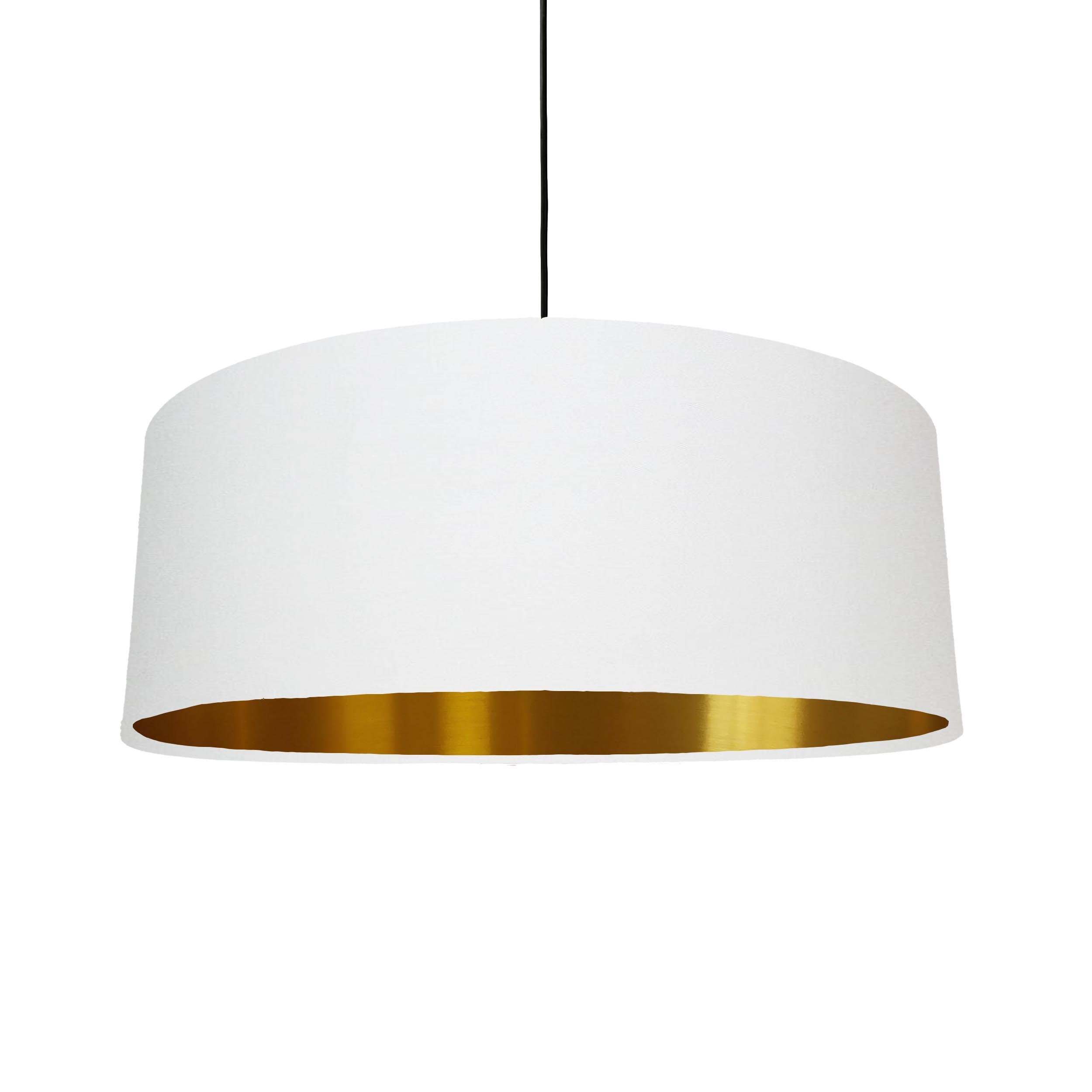 Extra large white light shade best sale