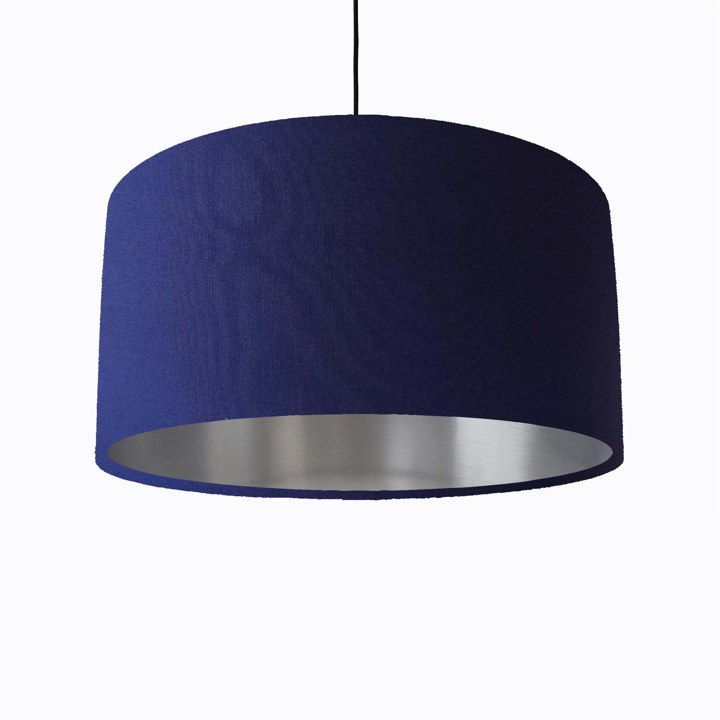 Navy and grey lamp shade deals