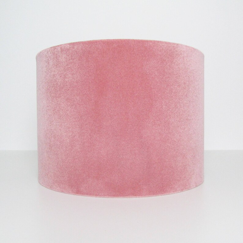 Blush Pink Velvet Lampshade | Etsy Blush Pink Velvet Lampshade | Etsy