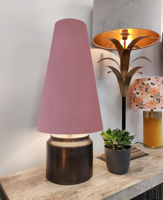 Tall pink lamp deals