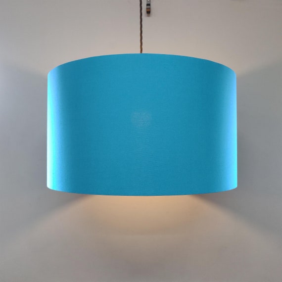 Teal ceiling lampshade deals