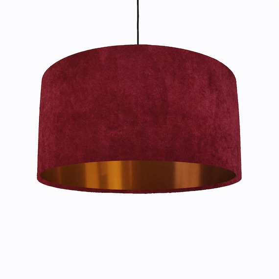 Red velvet lampshade online