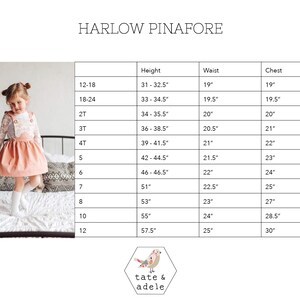 Girl's Lace Front Pinafore Dress Vintage Style Children's Clothes Ruffle Straps with Wooden Buttons Kids Clothing for Family Photos image 10