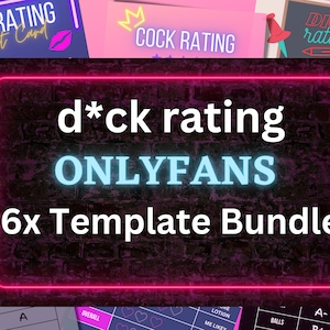 Onlyfans Dick Rating Bundle, Cock Report, Dick Report Card, Onlyfans