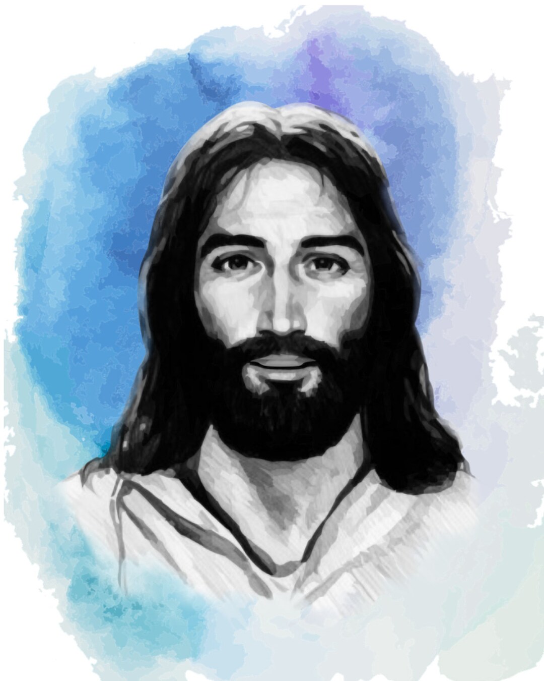 Jesus Christ Digital Print - Etsy