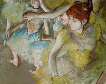 エドガー・ドガ「星（舞台の踊り子）」1878年、高品質手描き油絵複製