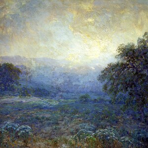 Julian Onderdonk Dawn In The Hills Rolled Oil Painting Museum Quality Reproduction (D4560)