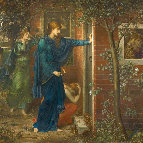 Ten Virgins Painting - Etsy