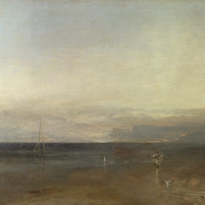 Joseph Mallord William Turner - The Evening Star c1830 Museum Quality Rolled Oil Painting Reproduction (D4560)