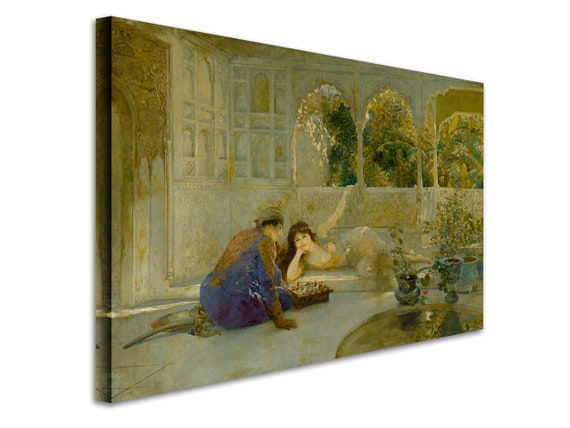 Edwin Lord Weeks A Game of Chess Painting Reproductions, Save 50-75%, Free  Shipping