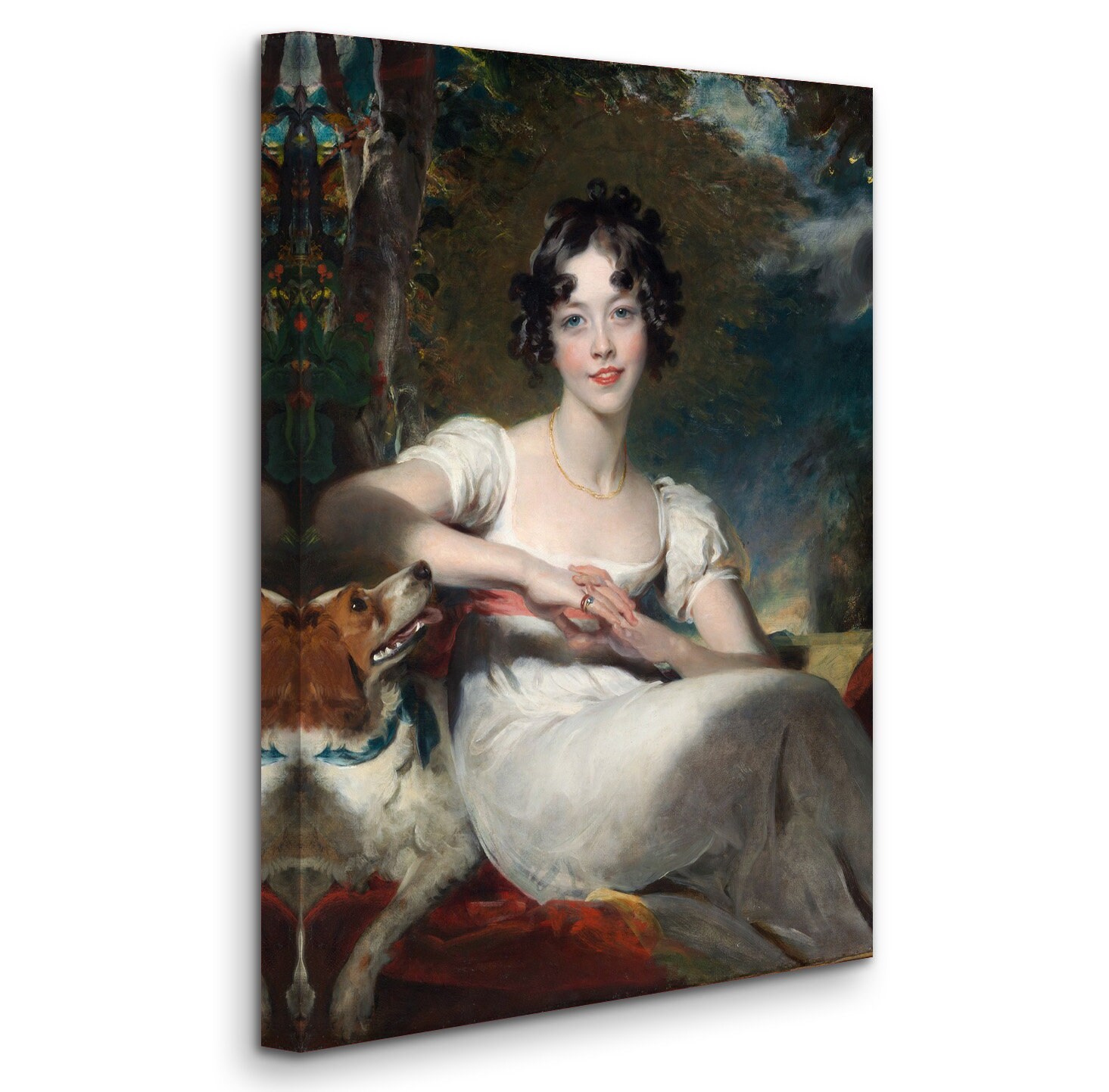 サー・トーマス・ローレンス - マリア・コニンガム夫人 (c.1824