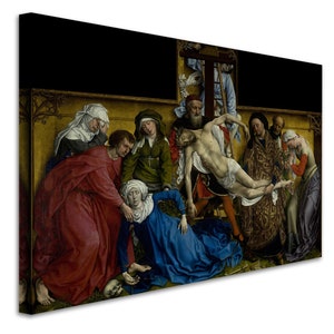 Roger van der Weyden Descent from the Cross c1435 Museum Quality Oil Painting Reproduction D4560 image 2