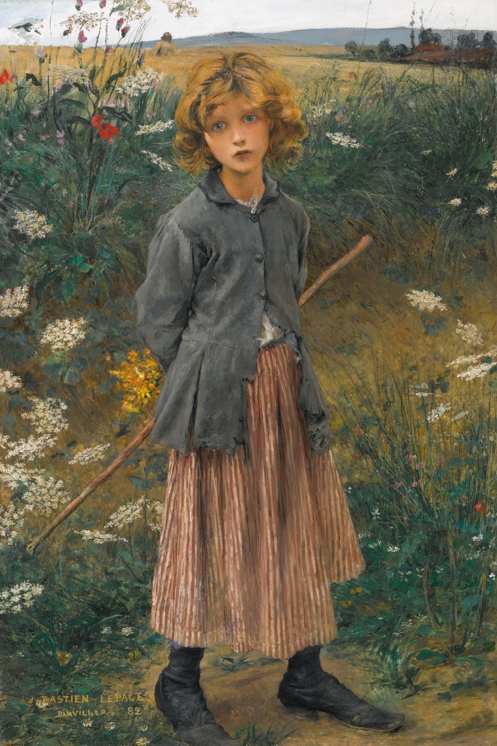 1935年製 油絵 絵画 アメリカ 戦前 油絵 Arthur John Black_ 歩む月 ma1844：絵画制作専門