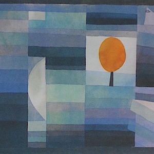 Paul Klee : The Messenger of Autumn (1922) Museum Quality Rolled Oil Painting Reproduction (D4560)