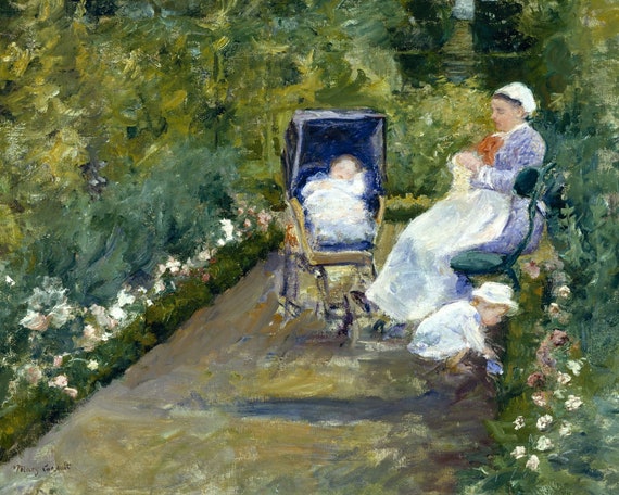 En Bateau, Le Bain - Mary Cassatt Paintings