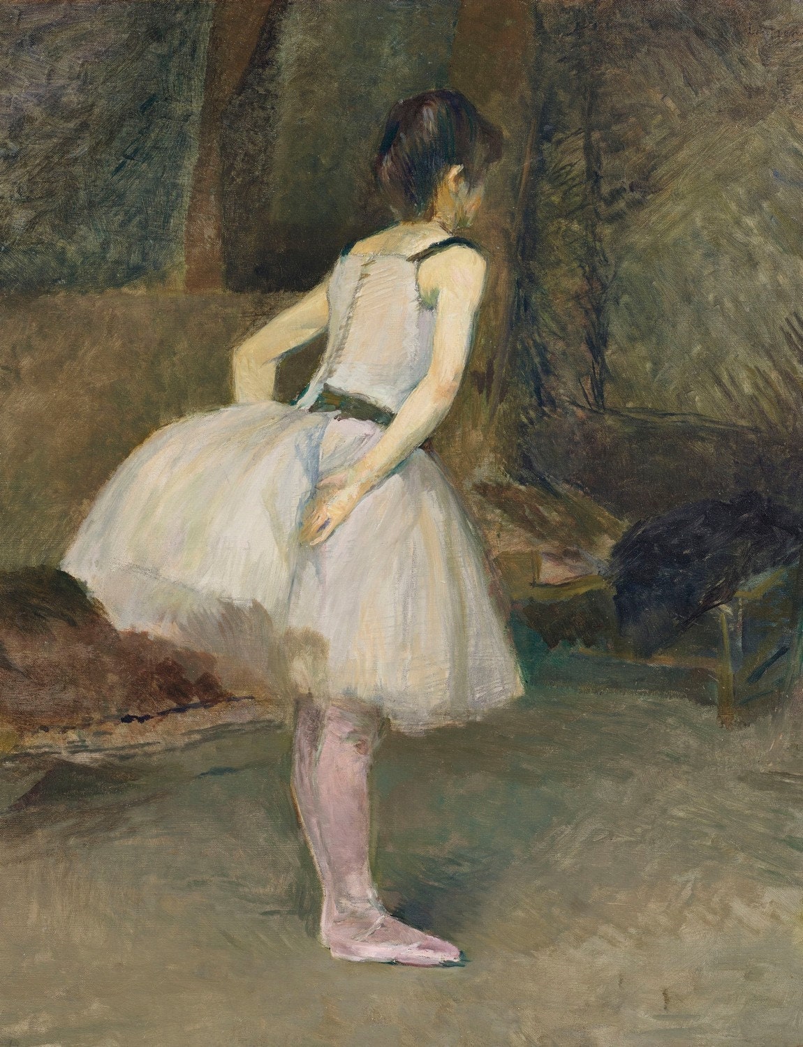 Henri De Toulouse-lautrec - Danseuse (dancer) (1888) Museum