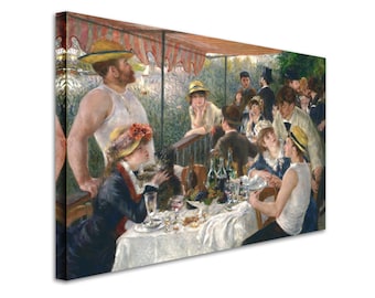 ピエール＝オーギュスト・ルノワール - 舟遊びをする人々の昼食 1880
