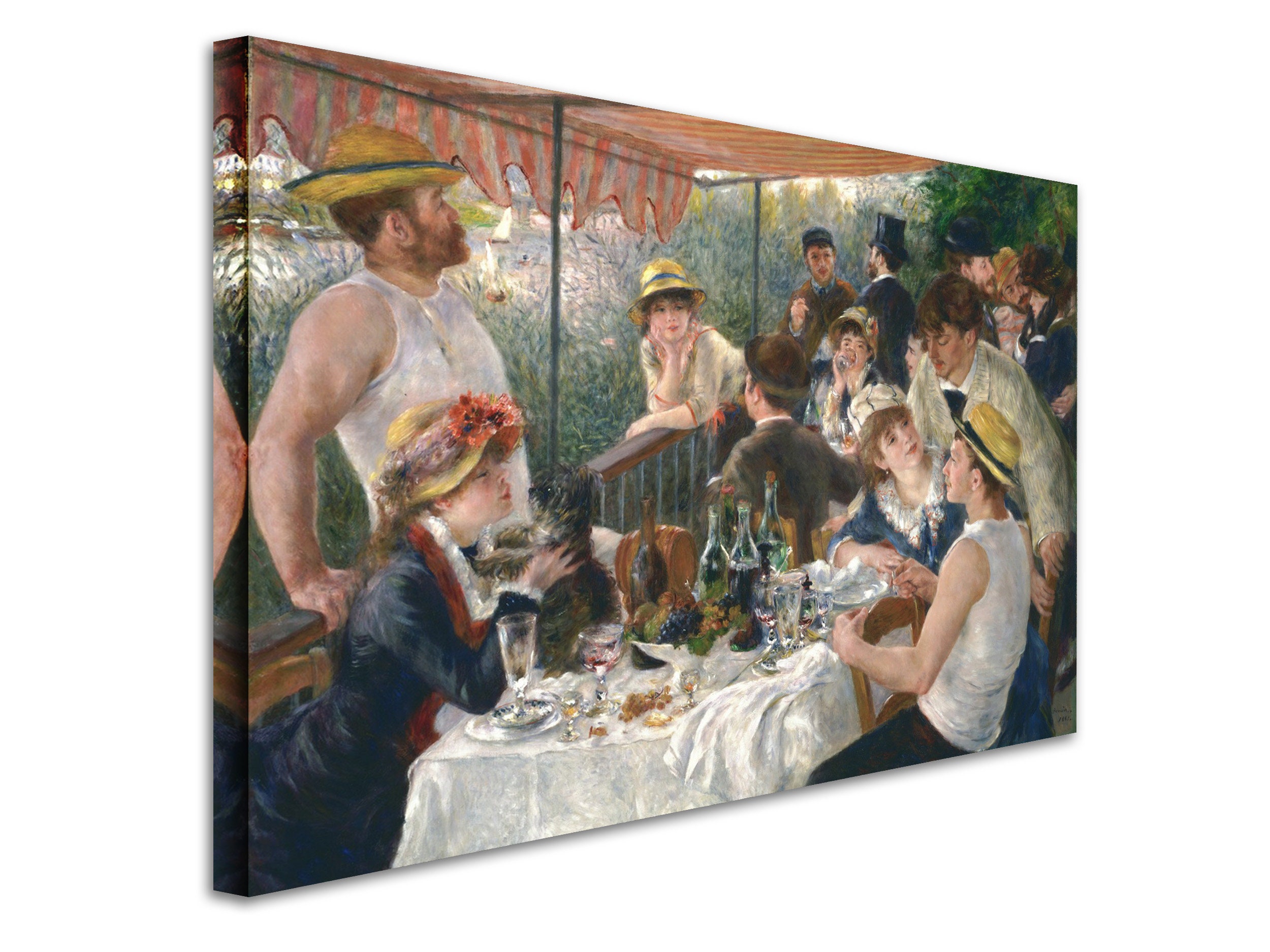 ピエール＝オーギュスト・ルノワール - 舟遊びをする人々の昼食 1880