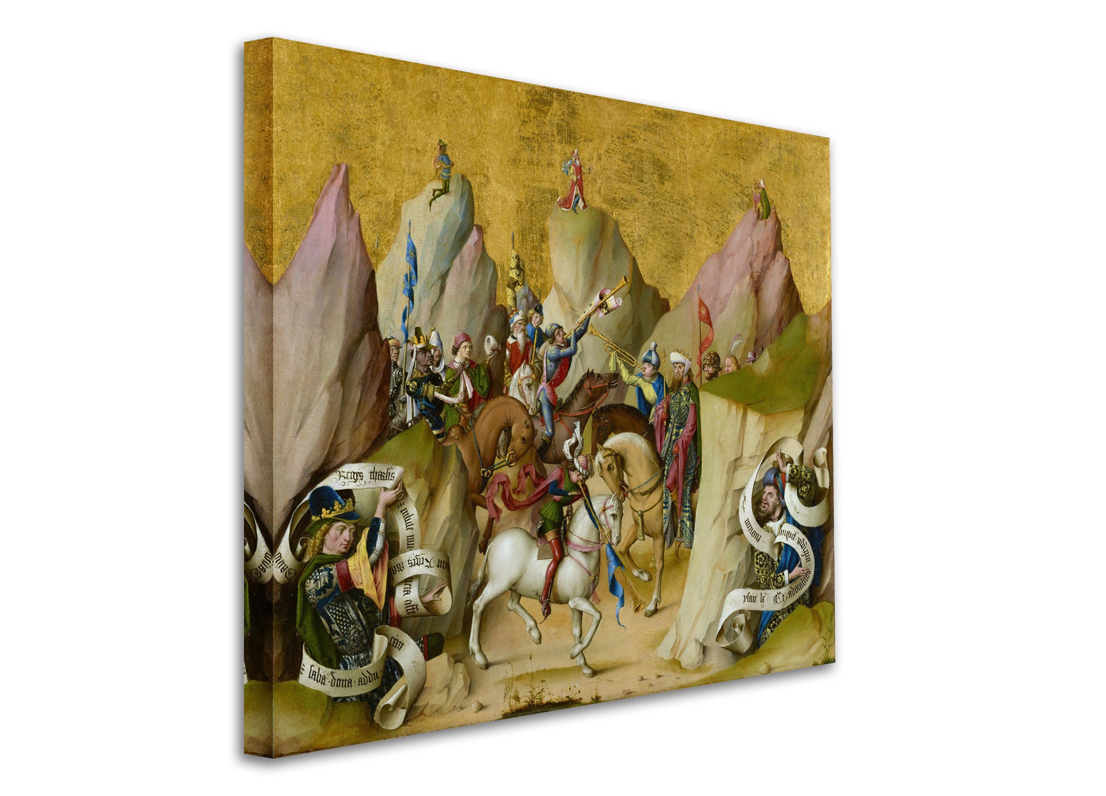 The Meeting of the Three Kings 1479 Hand Painted Museum Quality Oil Painting Reproduction Master of the Saint Bartholomew Altarpiece D50