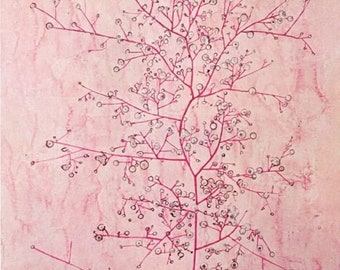 Paul Klee : Pink Spring in Deep Winter (1931) Museum Quality Rolled Oil Painting Reproduction (D6045)