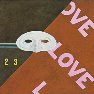 Charles Demuth - Love, Love, Love, Homage to Gertrude Stein 1928 Museum Quality Rolled Oil Painting Reproduction (D5060)