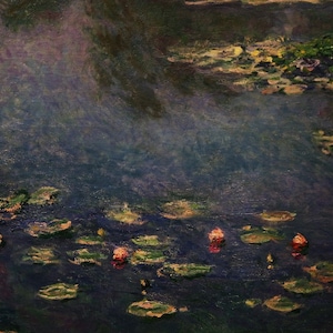 Claude Monet, Water Lilies 1906, Museum Quality Rolled Oil Painting Reproduction (D4060)