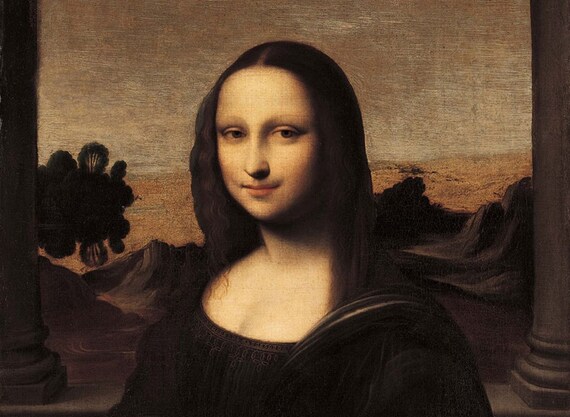 レオナルド ダ ヴィンチ アイルワース モナリザ ロールド 油絵 美術館